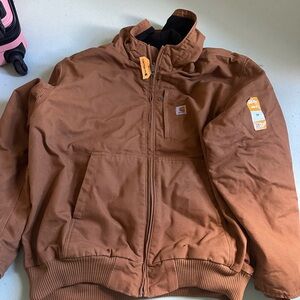 Carhartt Men's Tan Bomber Jacket